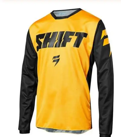 Nuevo CWF enduro Джерси для мотокросса mx bicicleta mtb ciclismo camiseta hombres verano equipo camiseta dh manga larga ropa de