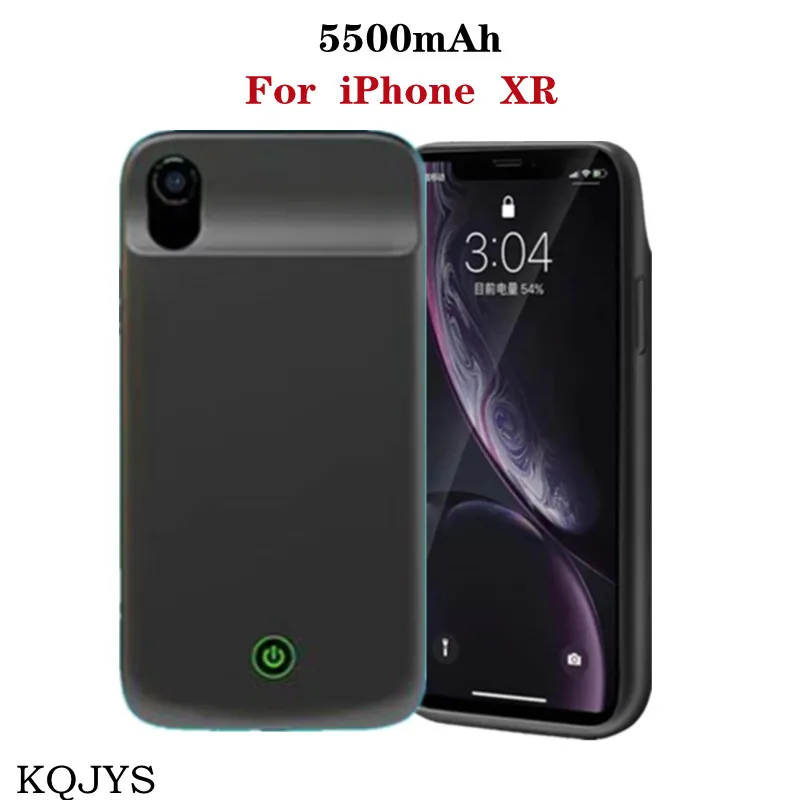 Купить Чехол с зарядным устройством на 5500 мА · ч для iPhone XR чехол аккумулятором внешний | Чехлы с аккумулятором (33029158177)