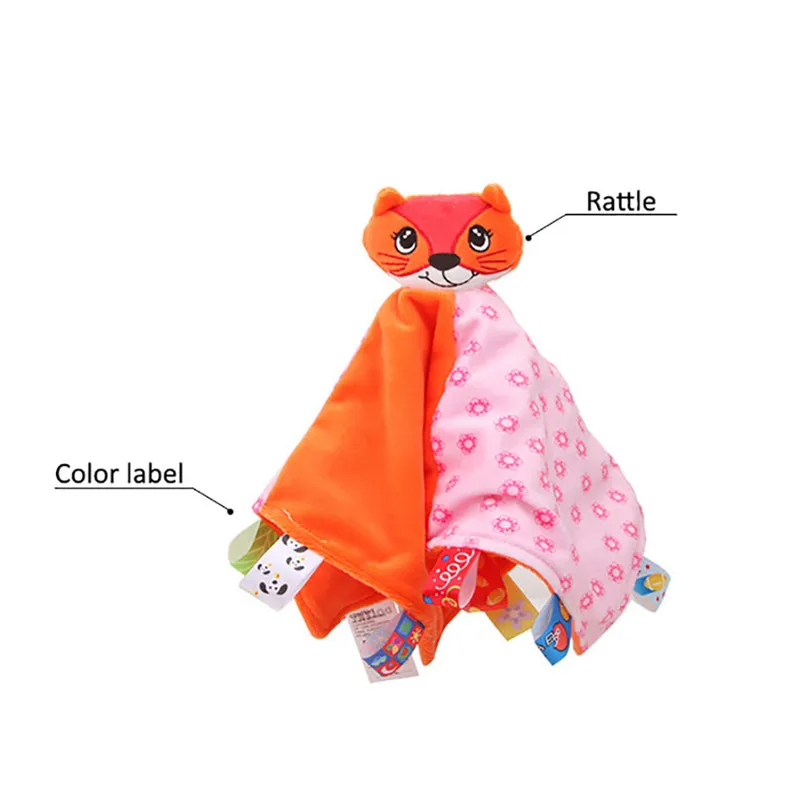 Kawaii новорожденный мягкий ребенок животное кукольная игрушка подарок уютное детское одеяло 30LY31