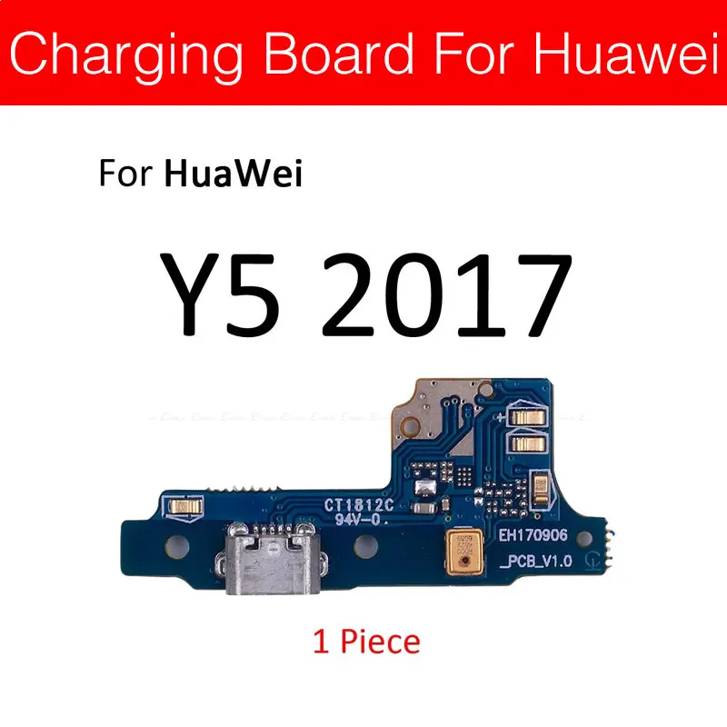 Зарядное устройство с разъемом Usb для huawei Y5 GR5 Prime, зарядное устройство с разъемом USB, аксессуары, Запасные детали для ремонта - Цвет: Y5 2017