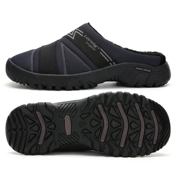 

Waterproof Winter Men Boots with Snow Women Boots Men Work Casual Shoes Sneakers Boots plus size