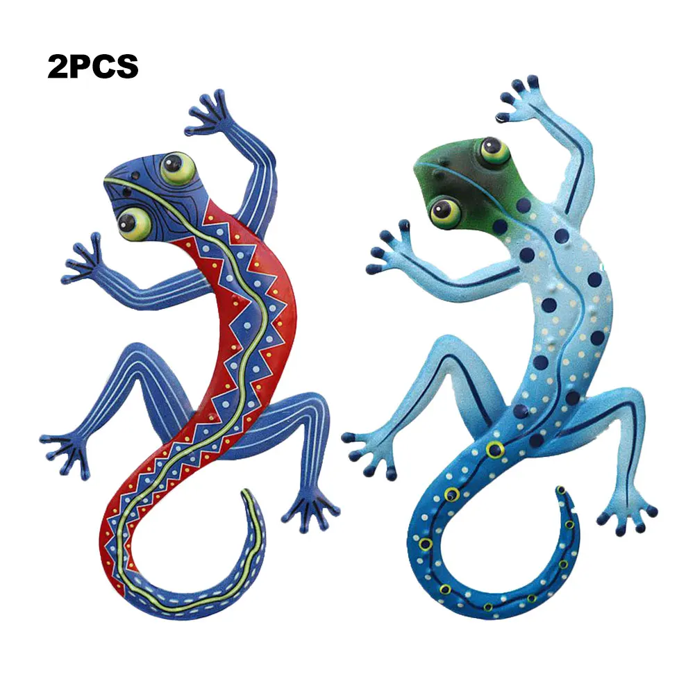 2 шт. Gecko домашняя металлическая настенная фурнитура подвеска ручной работы
