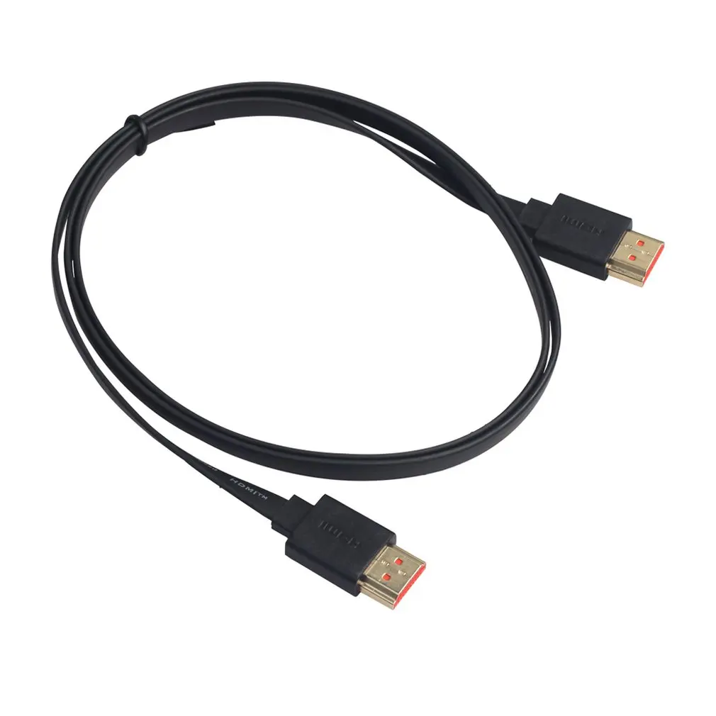 Высокоскоростной hdmi кабель плоский кабель позолоченный 3D 4K кабель 0,3 м 1 м 1,5 м 2 м 3 м 5 м 7,5 м 10 м 15 м для ТВ для PS3 проектор компьютера