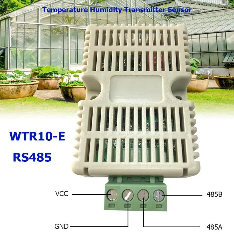 WTR10-E цифровой RS485 Modbus выходной датчик температуры и влажности