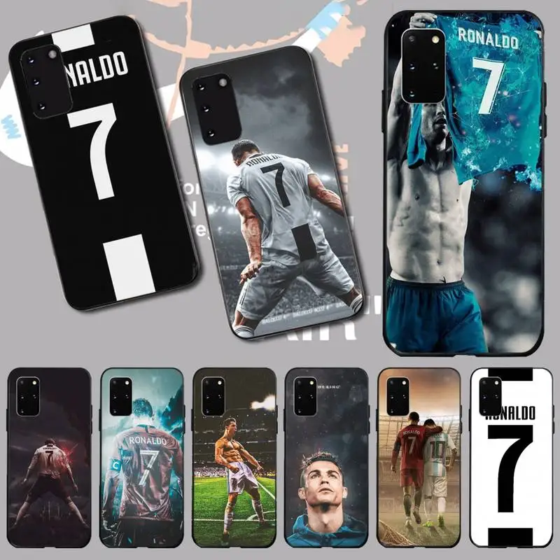 Чехол для телефона PENGHUWAN CR7 с изображением Криштиану Роналду Samsung S20 plus Ultra S6 S7 edge S8