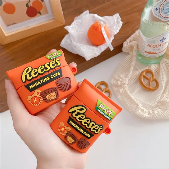 3D Dragon Chocolate Earphone Case for AirPods Pro Cute Chip Snack Bag Soft Silicone for Airpods 3 2 Case Protective Charging Box H