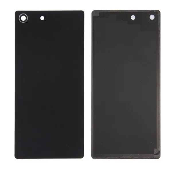 Черный 1 шт. Высокое качество для Sony Xperia M5 Крышка батарейного отсека задняя дверь корпус+ инструмент для ремонта - Цвет: Черный