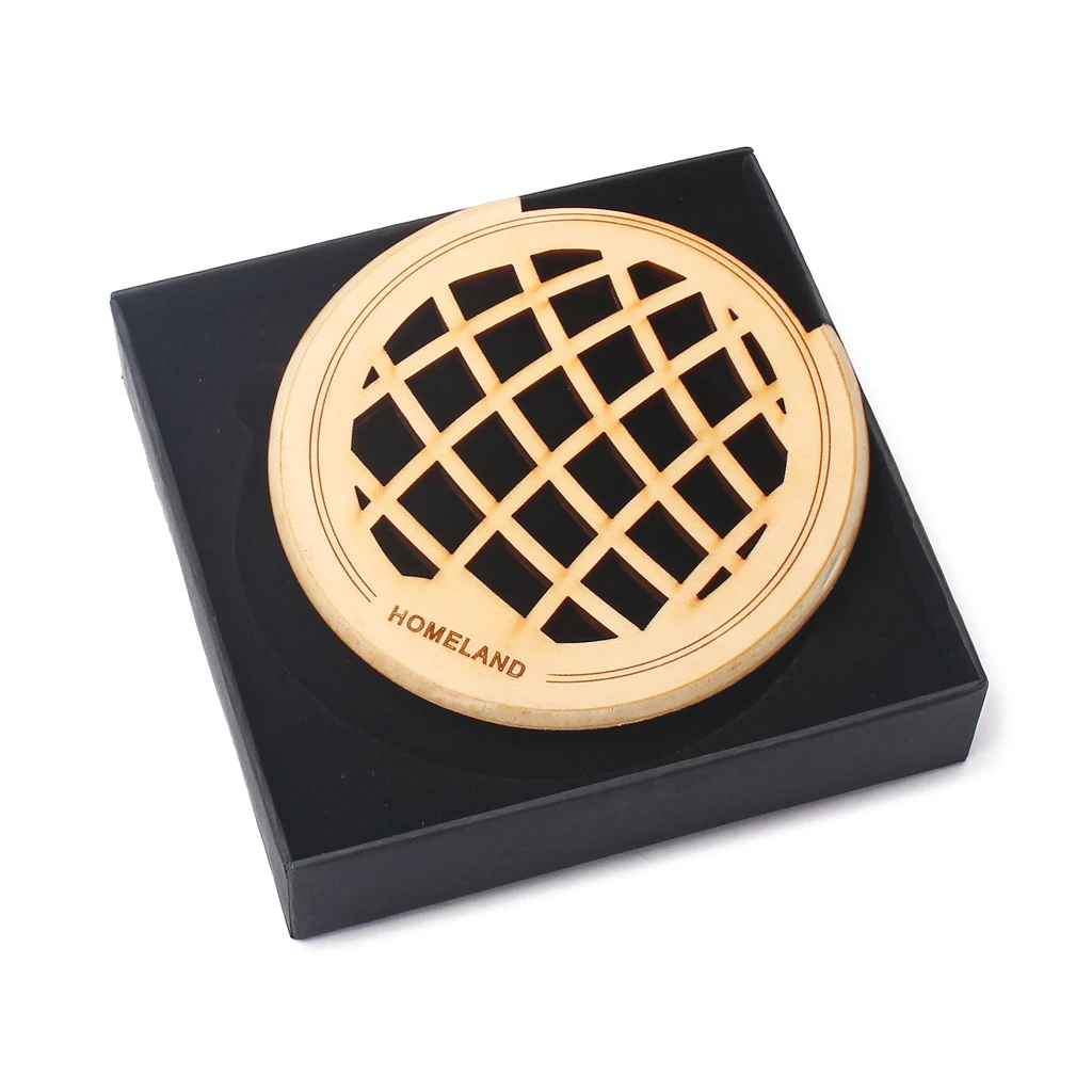 Wooden Sound Hole Cover Block Buffer for 40