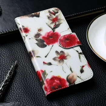 

Luxury DIY Painted PU Leather Phone Cases For Cubot H2 5.5 Inch Housing Bags Covers Wallet Flip For Cubot H2 Case Cover