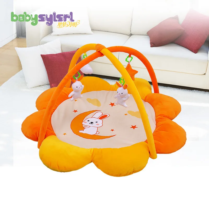 

Xingmeng Moonlit Infant Game Blanket Baby Crawling Blanket Infant Fitness Rack Bed Toy
