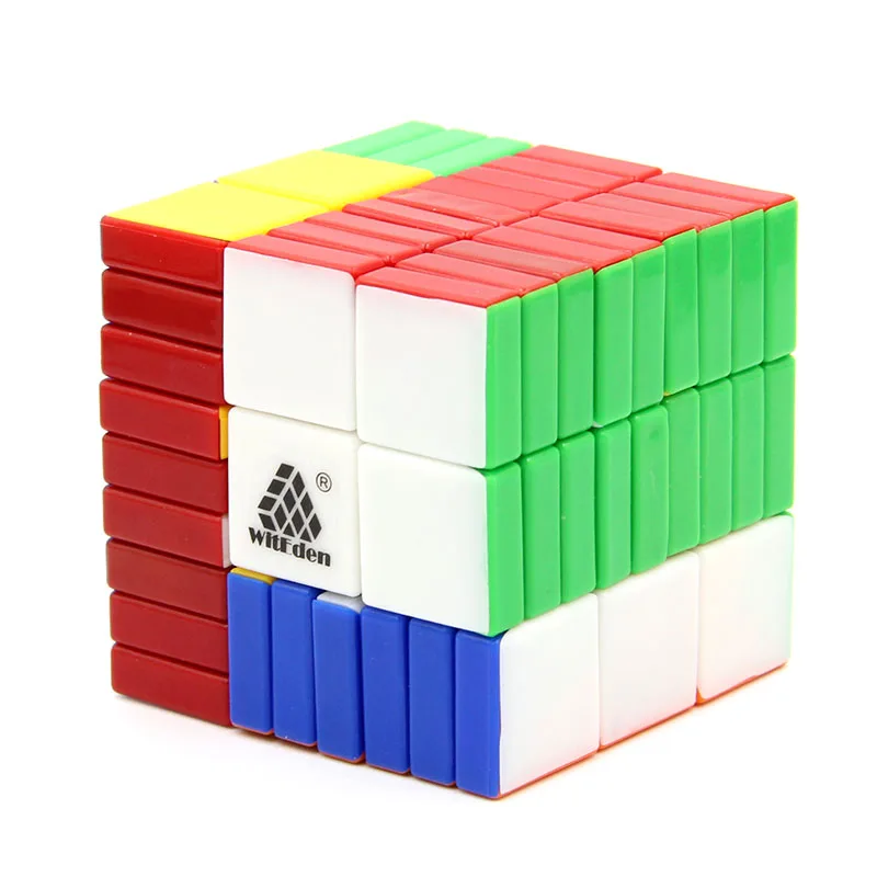 Stickerless WitEden 3x3x9 магический куб 339 V1 без наклеек Профессиональный Neo speed головоломка антистресс Развивающие игрушки для детей - Цвет: Stickerless