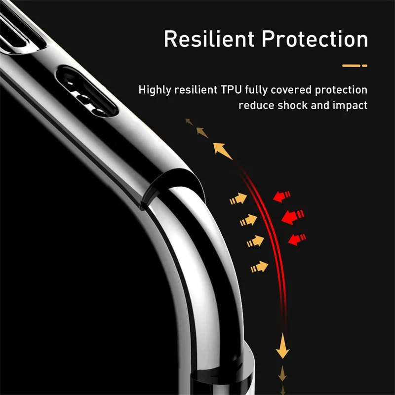 Роскошный прозрачный чехол Baseus для iPhone 11 Pro Max, Ультратонкий чехол для iPhone 11 Pro Max 5,8 6,1 6,5, новые чехлы