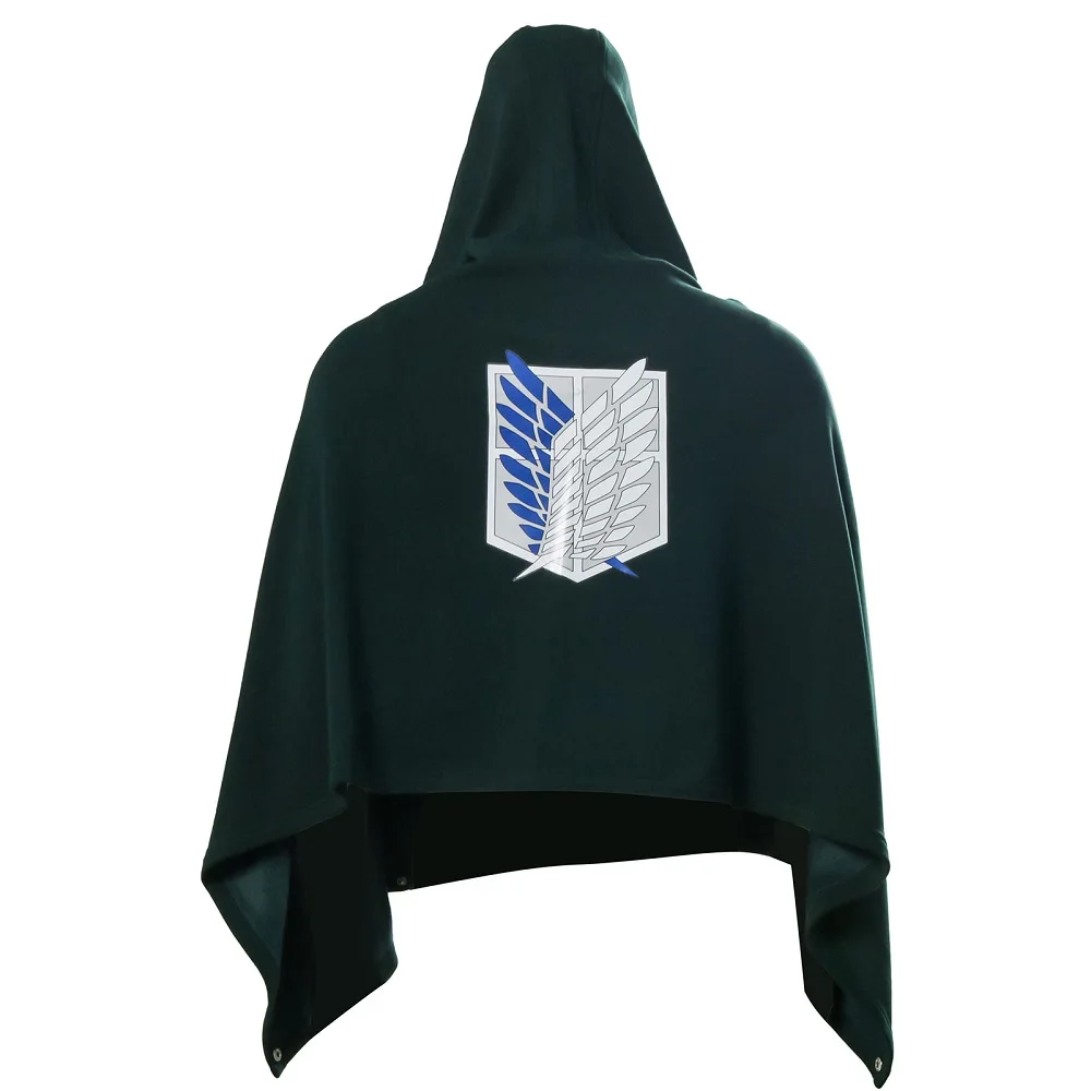 for Attack on Titan Cosplay Cloak for Adults High Quality Short Long Type Mantle Halloween Party Accessories Gifts (4)