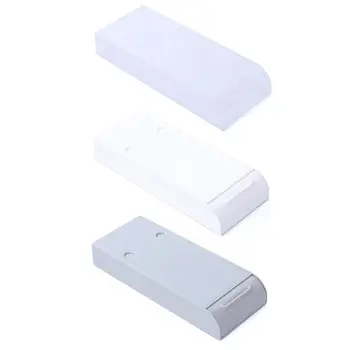 

Self-Stick Pencil Tray Under Desk Pop-up Draw Pull Pen Storage Drawer Organizer