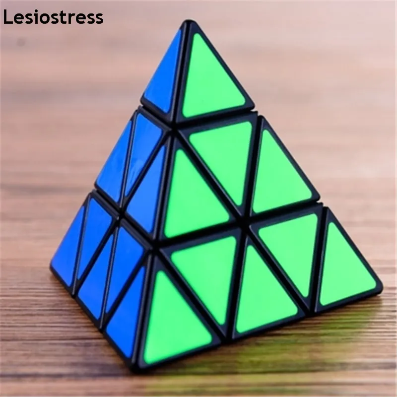 Оригинальный 3x3x3 Пирамидка lesioантистресс магический куб Пирамида Cubo Magico