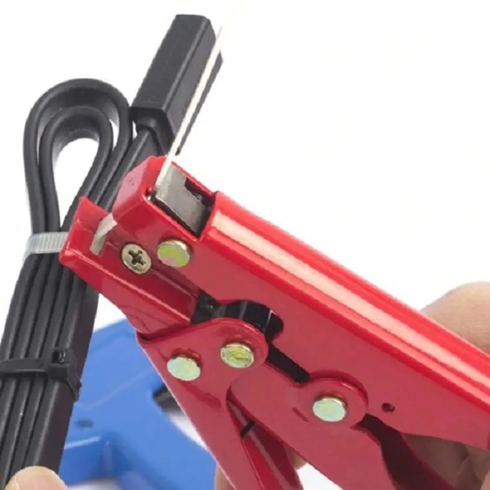 S-519 2.4-9 mm Professional Durable Use Metal Heavy Duty Cable Zip Ties Automatic Tension Cutoff Gun Tool