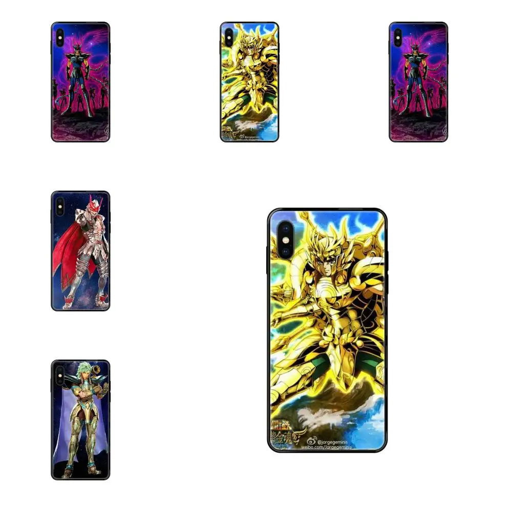 Мягкий чехол из ТПУ с узором для Samsung Galaxy S5 S6 S7 S8 S9 S10 S10e S20 edge Lite Plus Ultra Knights Of Saint Seiya |