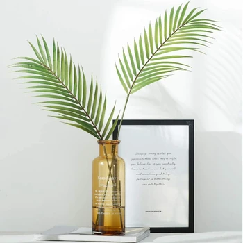 

8 Packs of Artificial Palm Leaf Greening Tropical Palm Tree Palm Leaf Wedding Decoration Garden Party Decorations