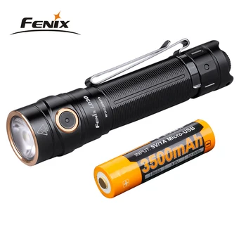 

New Fenix LD30 1600 Lumen CREE LED tactical 18650 Flashlight with Fenix ARB-L18-3500U 18650 rechargeable Li-ion battery