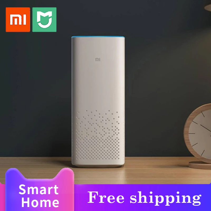 

Original Xiaomi MI AI Smart Speakers Wifi Bluetooth Voice Remote Control Portable Smart Home Light Music Player For IOS Android