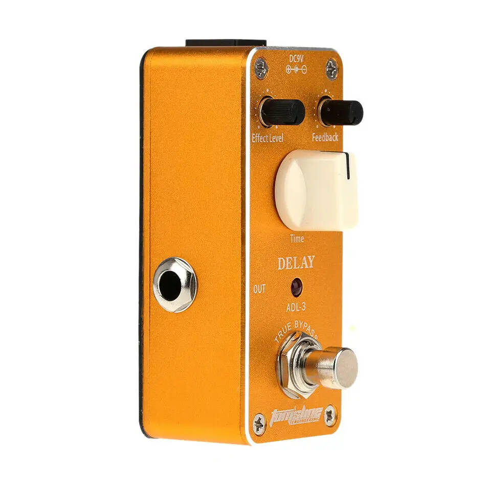 

Aroma ADL-3 Delay Guitar Pedal Effect Pedal True Bypass Analog F/S DC 9V Guitar Parts Accessories Chorus Pedal