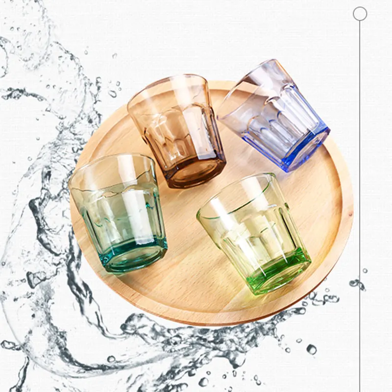 6 шт./лот, цветные пластиковые стаканы для стаканчиков, небьющиеся очки, термостойкие, небьющиеся, многоразовые, подходят для пива, воды, для улицы, вечерние|Другие стаканы| | АлиЭкспресс - Warm Daily Life Store: потрясающая стеклянная посуда