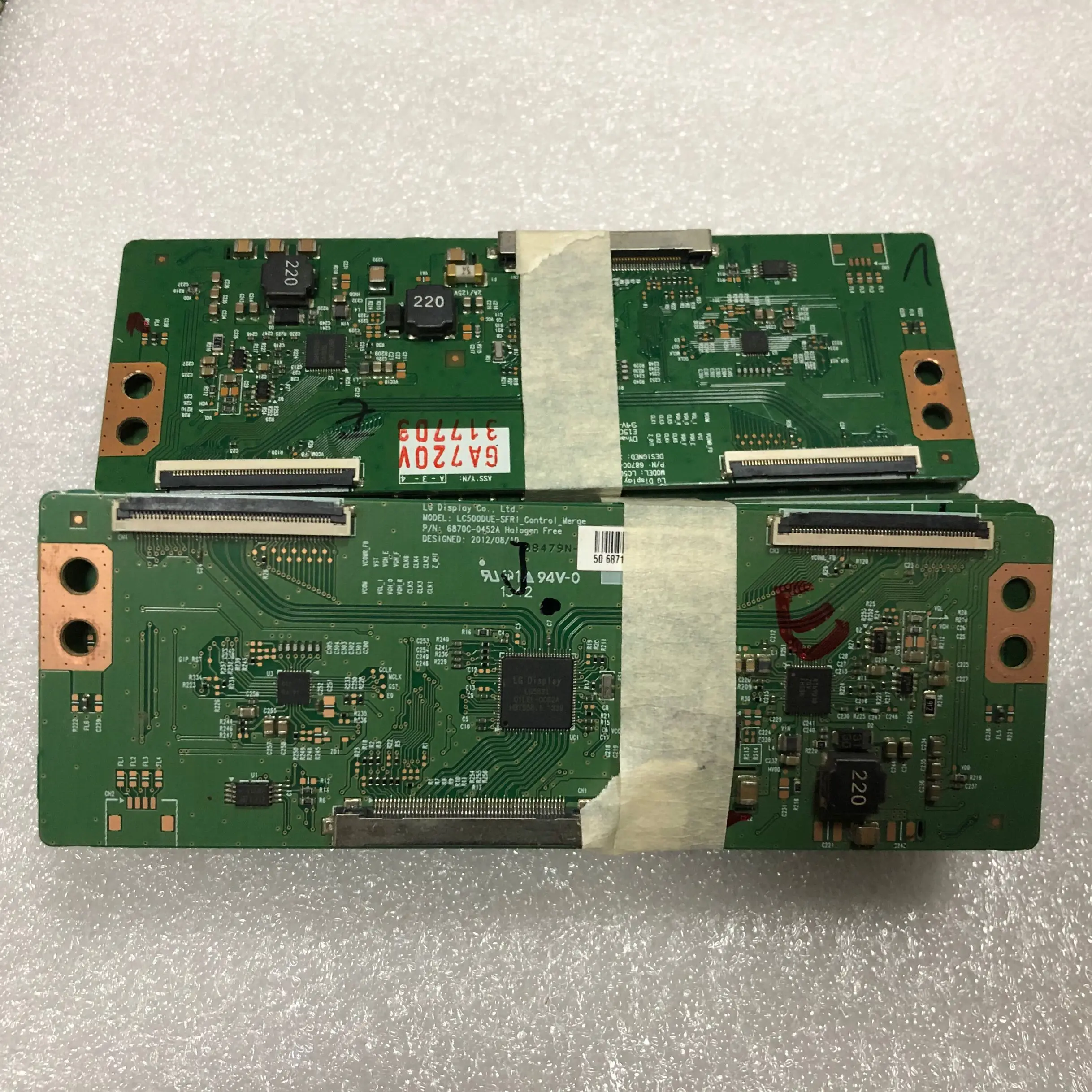 1 шт./Лот хорошее качество оригинал 100% тестирование для LG 42LN5100 CP 6870C 0452A 0451A экран со