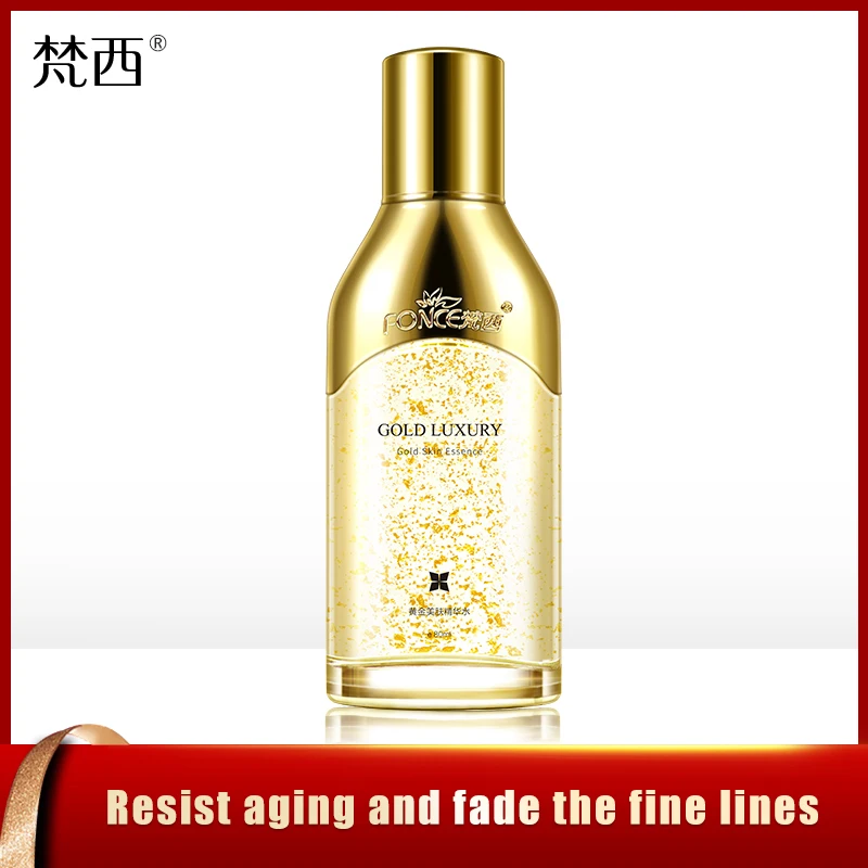 Fonce Korea 24-Karat Gold Essence Nicotinamide Essence осветляет тон кожи, подтягивает кожу и антивозрастной экстракт для лица