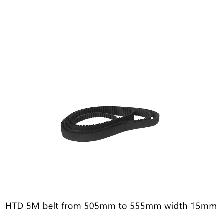 

LINK CNC Laser Engraving machine 5M Timing belt from 505mm to 550mm width 15mm HTD5M synchronous Belt 505-5M 550-5M