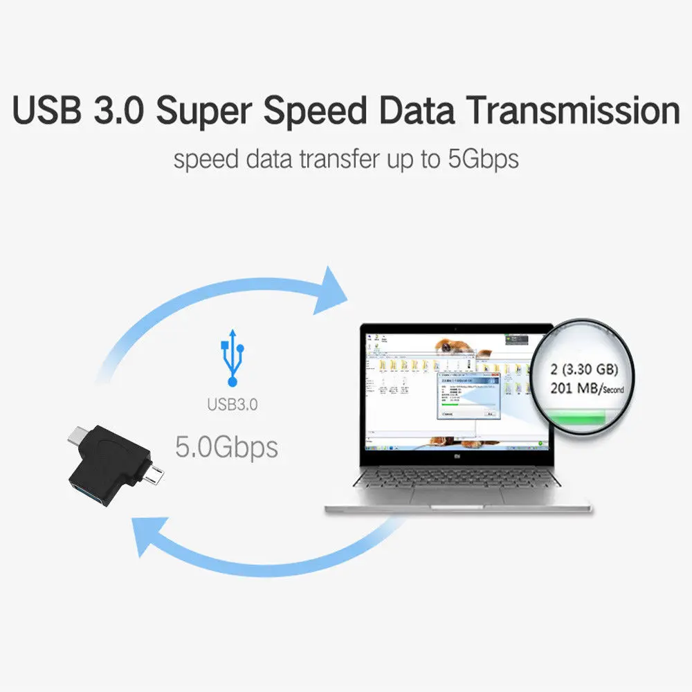 Мужской и Женский адаптер OTG 2в1 USB 3,1 type c черный для телефонов sony xiaomi motorola микро крепление и аксессуары