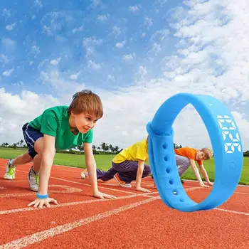

HobbyLane Multifunctional W5S Smart Bracelet LED Watch Sleeping Pedometer Vibration Sports Smartbracelet Wristband for Kids Gift