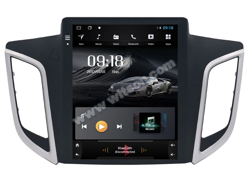 WITSON вертикальный экран автомобильный dvd с gps 4GB ram+ 64G rom для HYUNDAI IX25/CRETE- Автомагнитола с gps автомагнитолой