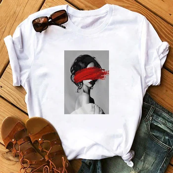 

Nordic Vintage Art T Shirt Women Fashion Lovely Personality T-shirt Punk Harajuku Short Sleeve Tops Tee Plus Size woman tshirts