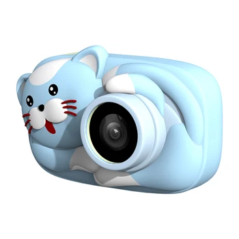 

Mini Cartoon Kids Digital Camera 26MP 1080P Video Camera Camcorder 2.4 Inch IPS Screen Dual Camera Lens Shockproof for Children