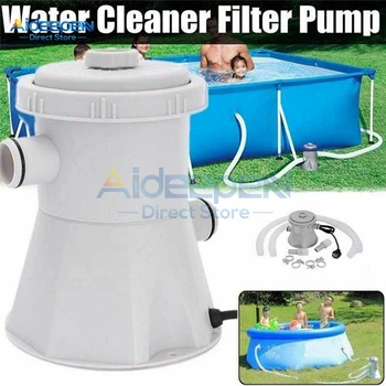 

220V Electric Pool Filter Pump For Swimming Pools Cleaning Tool Filter Set For Swimming Pool Circulation Filter Pump Water Pump