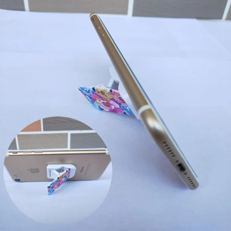 10 шт. Универсальный складной Flodable щит сцепление телефона держатель подставка для телефона на клейкую ленту 3м сцепление подставка-держатель для сотового телефона