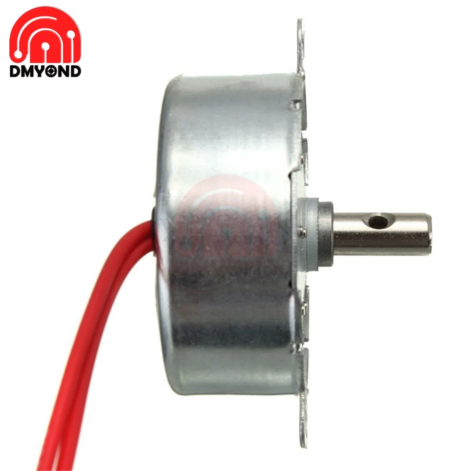 Motore Sincrono AC 100-127V 4W - Per Giradischi, Progetti Artigianali E Modelli - 0.8-1 RPM O 8-10 RPM - Foto 7