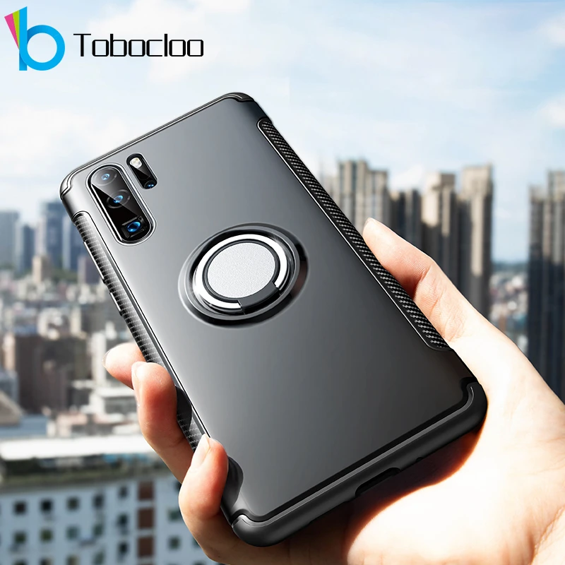 Магнитный чехол с кольцом 360 для Huawei P Smart 2019 P20 P30 Pro Nova 3 3i 5 5i Honor 10 Lite 10i 20 20s 8X 8S