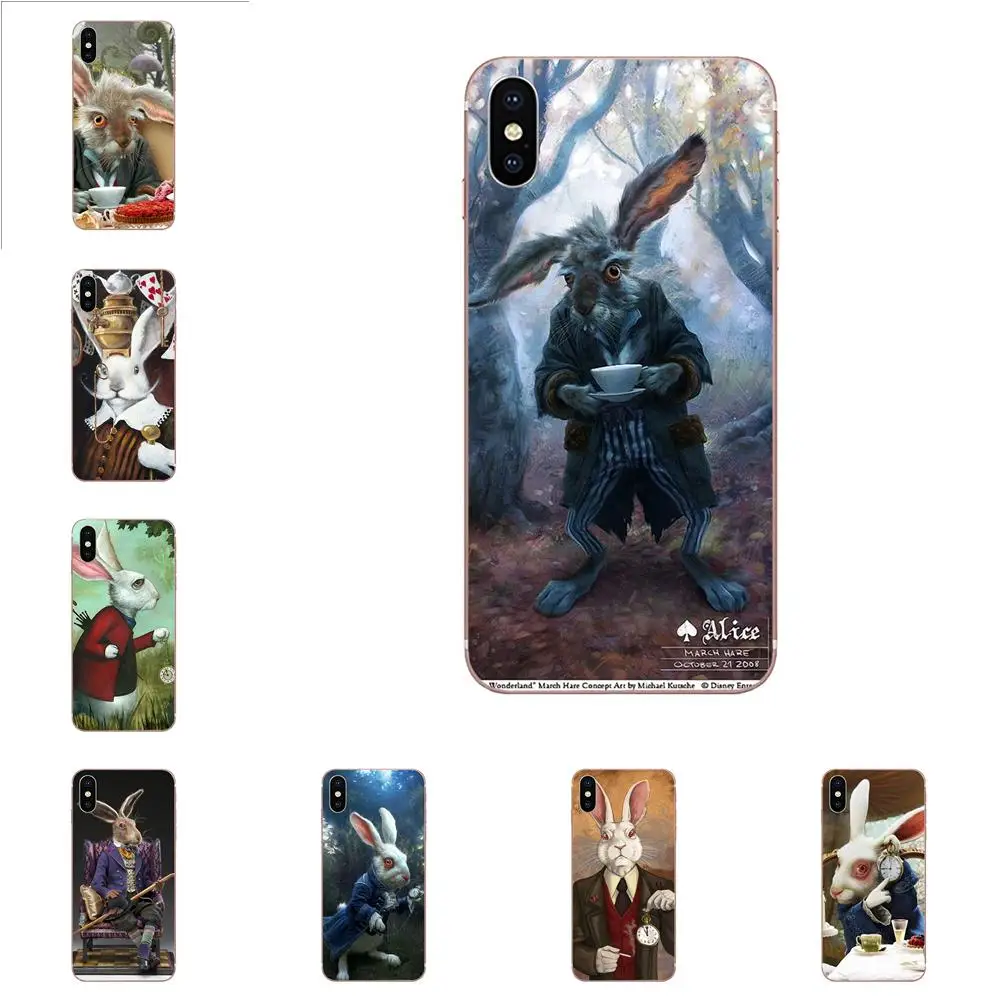 Карманные часы Alice In Wonderland с кроликом из ТПУ для телефона huawei Honor mate 7 7A 8 9 10 20 V8 V9 V10 G