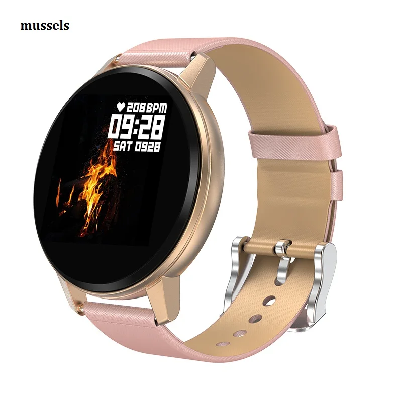 pink S01 Bluetooth Смарт-браслет Модный кровяное давление водонепроницаемый спортивный трекер сердечного ритма Facebook WhatsApp для Android IOS - Цвет: pink