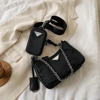 

Causal Women Crossbody Bags Luxury Handbags for Women Bags Designer With Mini Pocket Luxury Brand Female Shoulder Messenger Bag