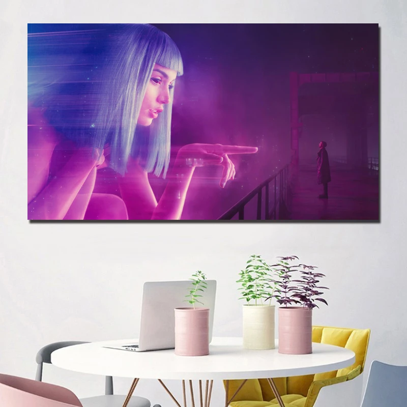 

Blades Runners Movie Rachael Canvas Picture Modular Paintings For Living Room Poster on The Wall Home Decoration