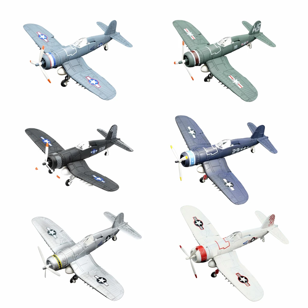 Модель самолета F4U 4D из пластика Сборная модель сделай сам для дома и офиса 1/48 |