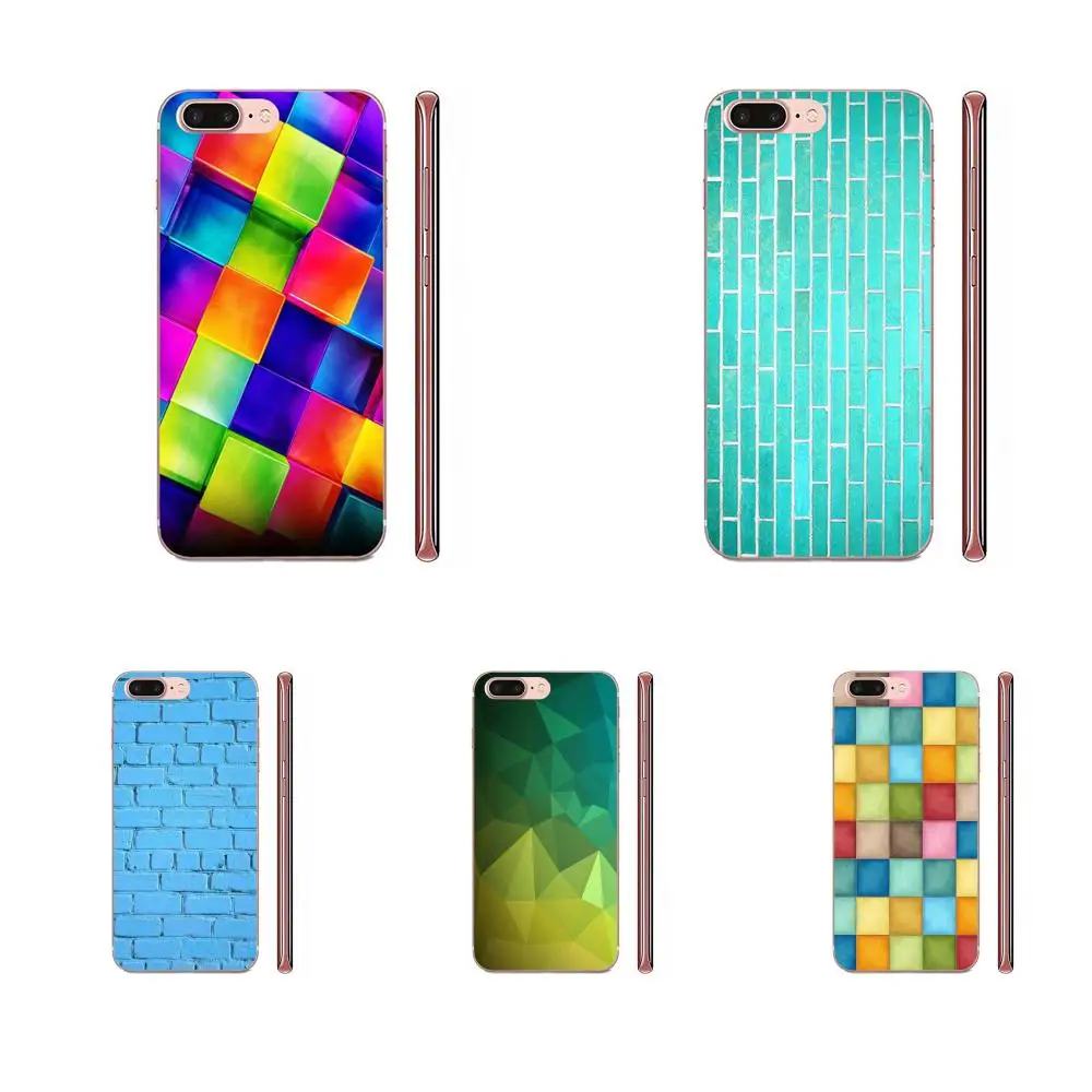 For Huawei Honor 5C 5X 6A 6X 7 7A 7X 8 8A 8S 8X 9 10 30 Lite Pro Y6 II Y7 Y9 Prime 2019 TPU Cute Case Skin Painting Green Bricks | Мобильные
