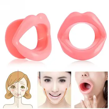 

Silicone Rubber Face Mouth Massage Roller Slimmer Exercise Mouth Muscle Anti Wrinkle Lip Trainer Face Care Exerciser Mouthpiece