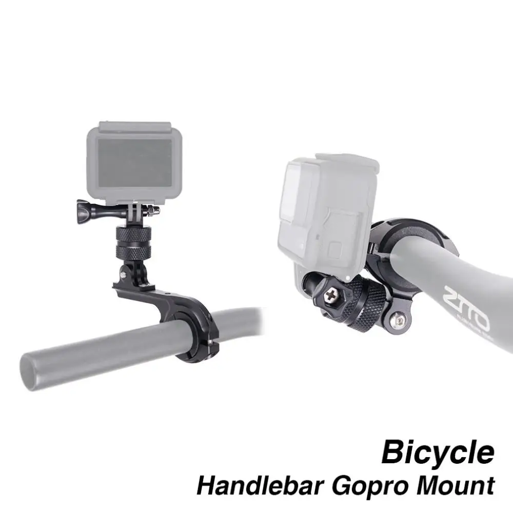 

ZTTO Bicycle Handlebar Rotatable Gopro Mount Rack High-Strength Cycling Camera Holder Adapter Rack for MTB Road bike