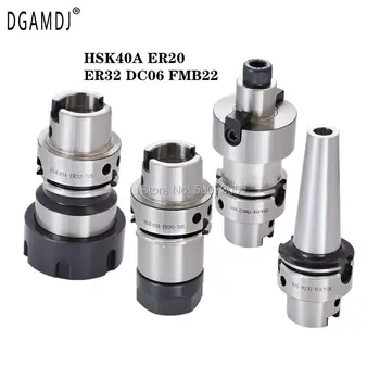 

HSK40A ER20 ER32 DC06 FMB22 -60L 70L 90L high precision CNC tool holder high speed tool holder