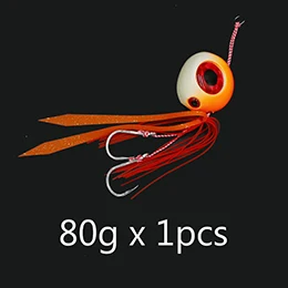 MADMOUSE 60g80g100g120g150g200gTai кабура слайдер Мормышка с грузилом свинцовые рыболовные приманки Tai Rubbers красный Snapper морские рыболовные приманки лодка - Цвет: C801
