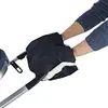 Stroller accessories Winter Warme Stroller Gloves Newborn Baby Push Chair Windproof Gloves Waterproof Fleece Pram Accessories ► Photo 2/6