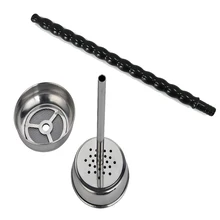 30 см для шланга для кальяна, алюминиевый материал, ручка для кальяна, чаша для кальяна, полка для кальяна на древесном угле, аксессуары, адаптер